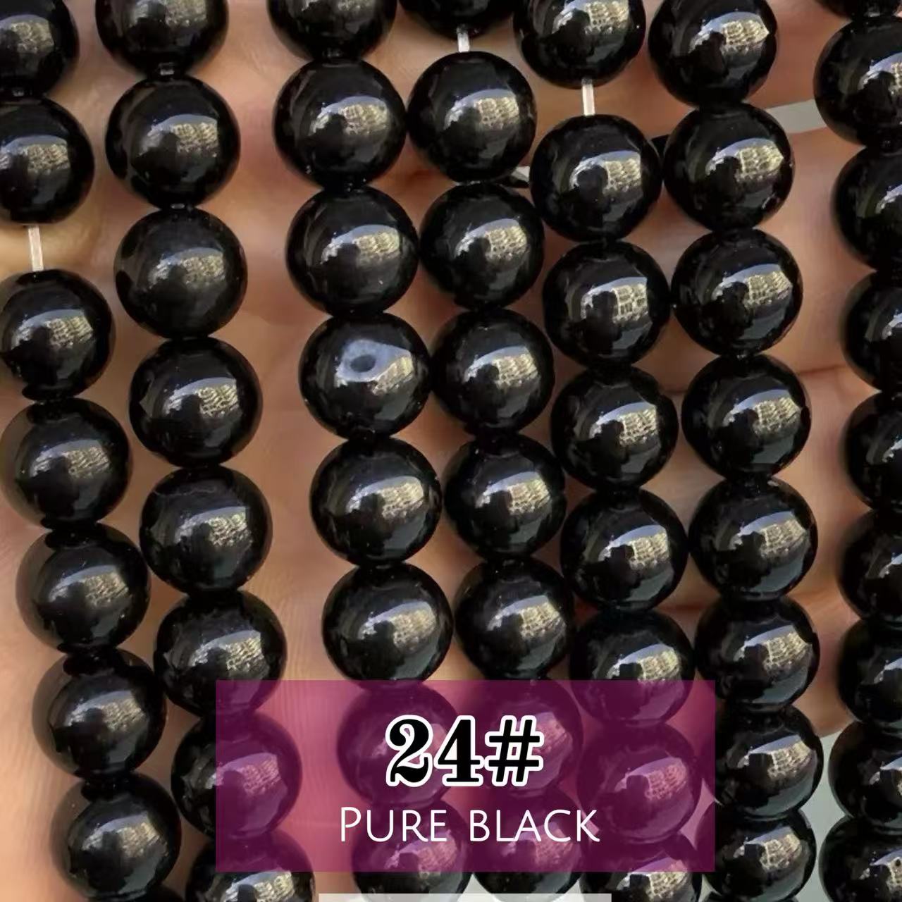 AAA Cat's Eye Round Beads 15" Strand 12mm