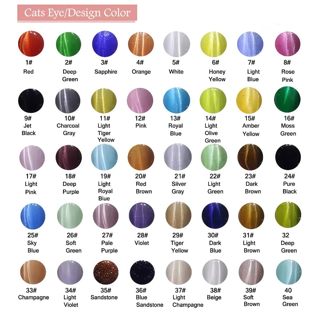 AAA Cat's Eye Round Beads 15" Strand 12mm